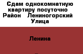 Сдам однокомнатную квартиру посуточно › Район ­ Лениногорский › Улица ­ Ленина › Дом ­ 20 › Цена ­ 1 000 › Стоимость за ночь ­ 800 › Стоимость за час ­ 300 - Татарстан респ., Лениногорский р-н Недвижимость » Квартиры аренда посуточно   